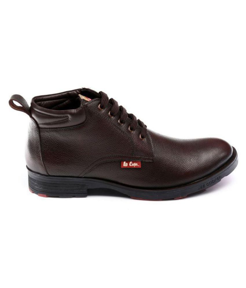 Lee Cooper Lifestyle Brown Casual Shoes 