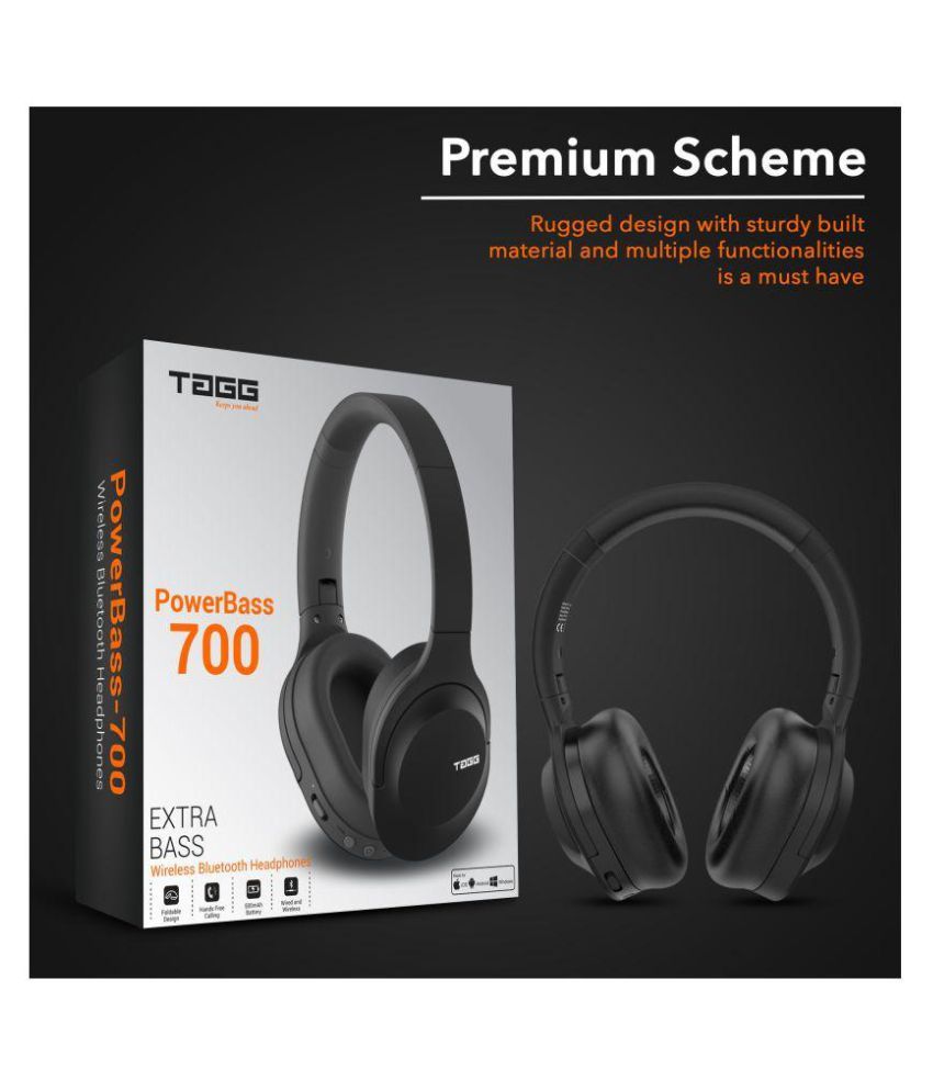 TAGG PowerBass-700 Over Ear Wireless 