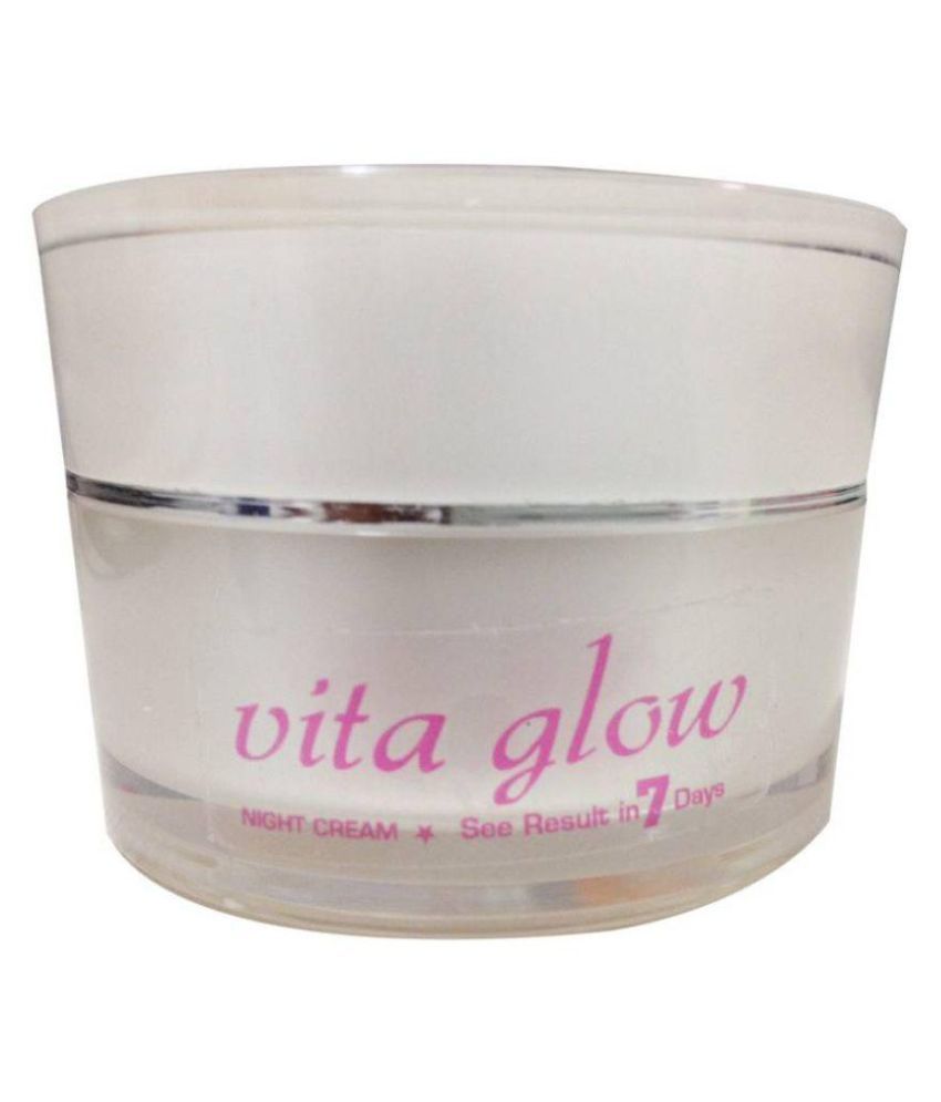 Vita Glow SKIN BRIGHTNESS & LIGHTNESS Night Cream 30 gm Buy Vita Glow