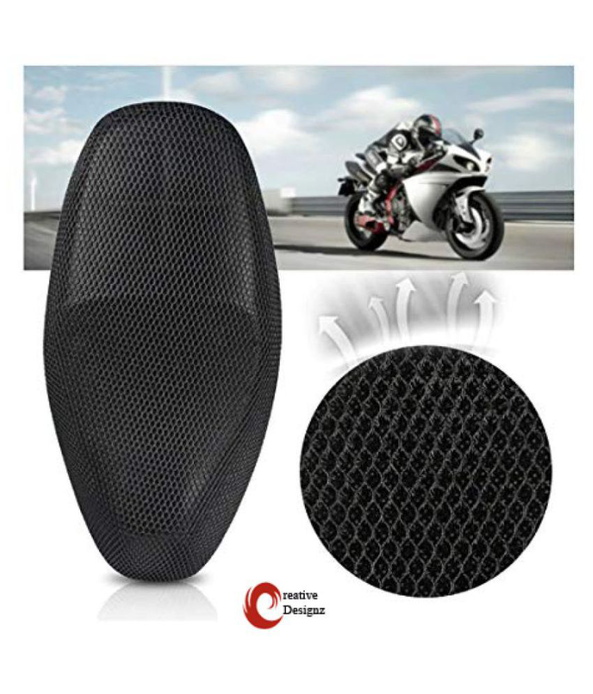 Creative Designz Stretchable Net Seat Cover for TVS Apache RTR 160 4V ...