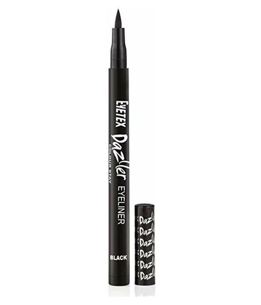 Eyetex Dazller Eyetex Dazller Gel Eyeliner Black Black 2g Gm Pack Of 2 Eyetex Dazller Eyetex Dazller Gel Eyeliner Black Black 2g Gm Pack Of 2