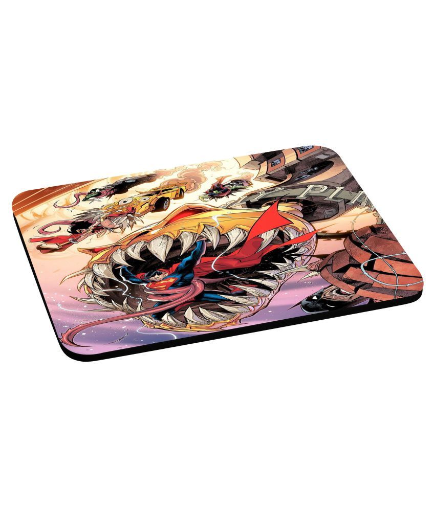 Buy Anni69 Superman Getting Out From The Mouth Of Monster Gaming Mouse Pad Online At Best Price In India Snapdeal
