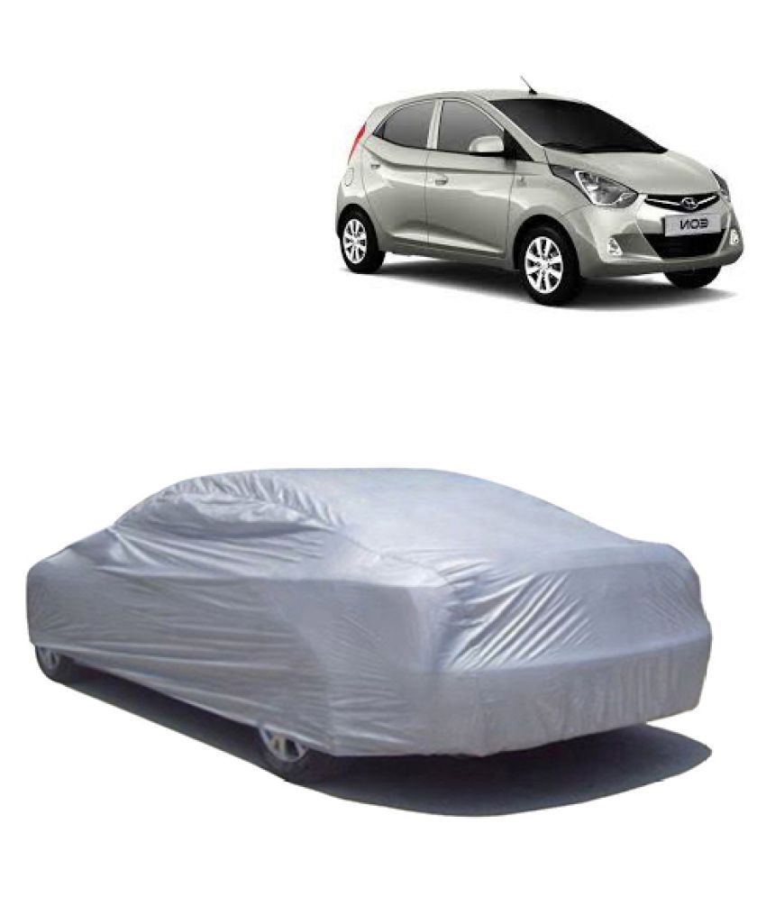 QualityBeast Car Body Cover for Hyundai Eon [20112015] Silver Buy