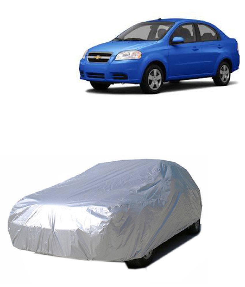 QualityBeast Car Body Cover for Chevrolet Aveo Silver Buy QualityBeast