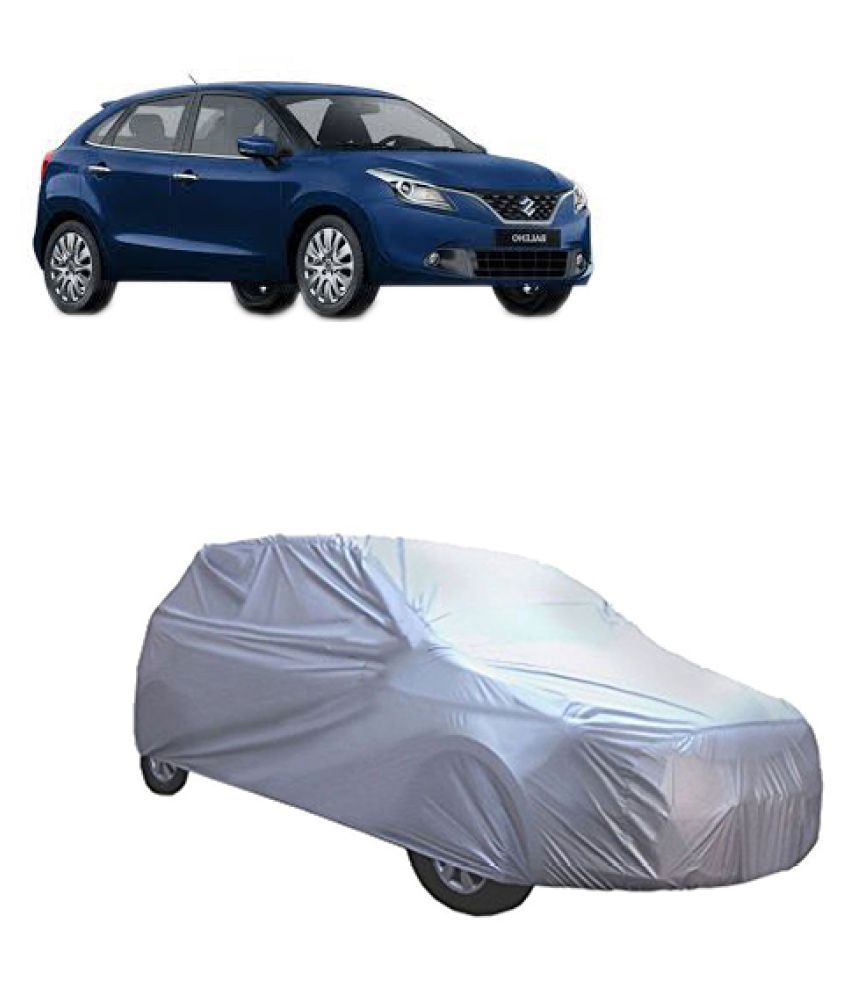 QualityBeast Car Body Cover for Maruti Suzuki Baleno [1999-2004] Silver