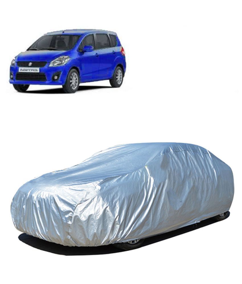QualityBeast Car Body Cover for Maruti Suzuki Ertiga [20132015] Silver