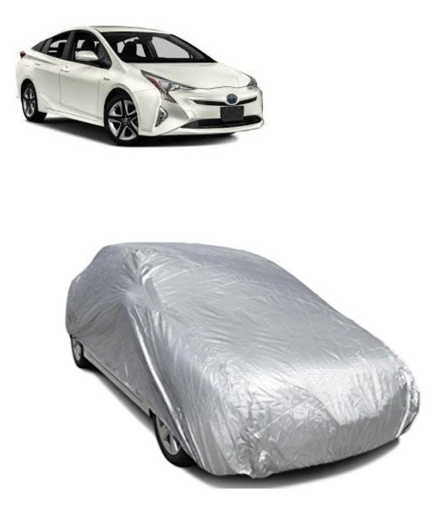 QualityBeast Car Body Cover for Toyota Prius Silver Buy QualityBeast Car Body Cover for Toyota Prius Silver Buy