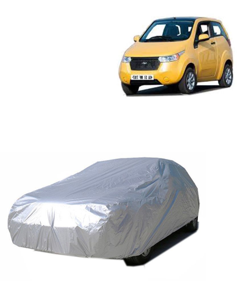 QualityBeast Car Body Cover for Mahindra REVAi [20092012] Silver Buy