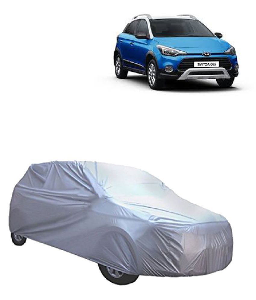 QualityBeast Car Body Cover for Hyundai i20 Active Silver Buy