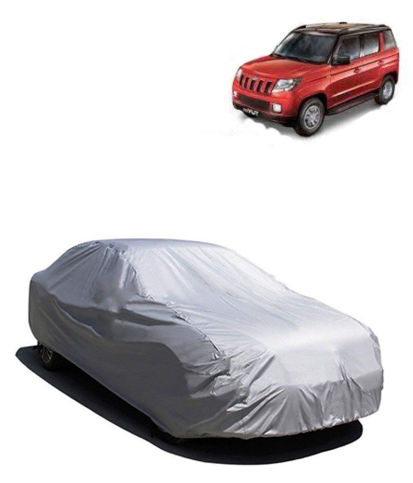 QualityBeast Car Body Cover for Mahindra Verito [20132015] Silver Buy