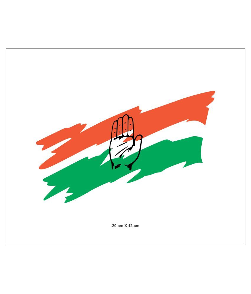 Sign Ever Congress Symbol Indian Flag Tricolour Car Bike Sticker Buy Sign Ever Congress Symbol Indian Flag Tricolour Car Bike Sticker Online At Low Price In India On Snapdeal