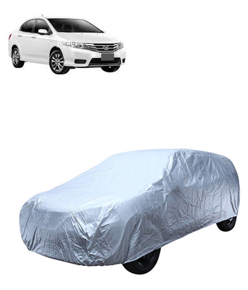 QualityBeast Car Body Cover for Honda City [20002015] Silver Buy