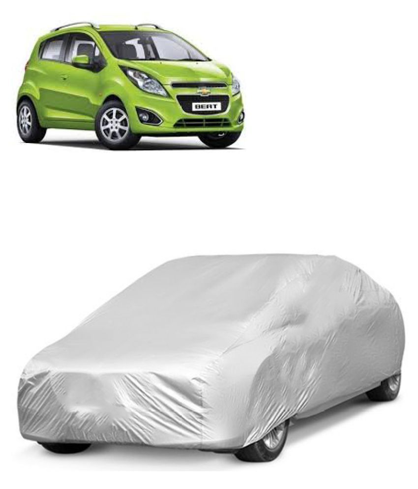 QualityBeast Car Body Cover for Chevrolet Beat Silver Buy QualityBeast