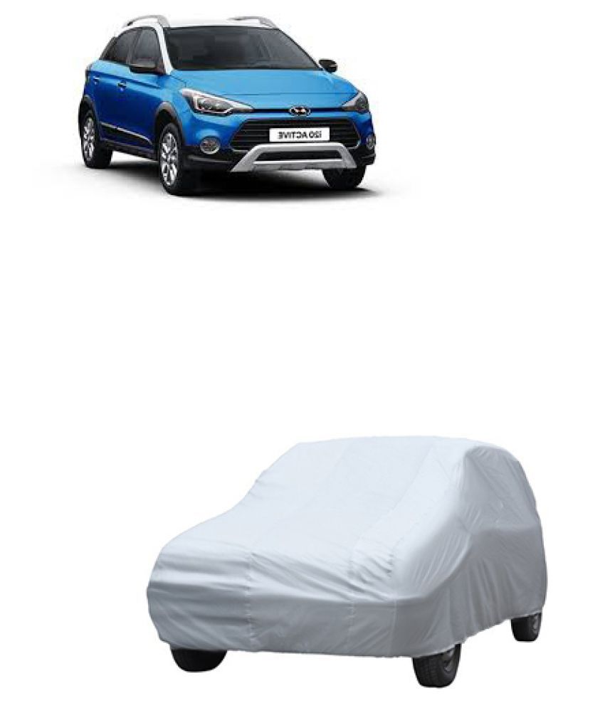 QualityBeast Car Body Cover for Hyundai i20 Active Silver Buy