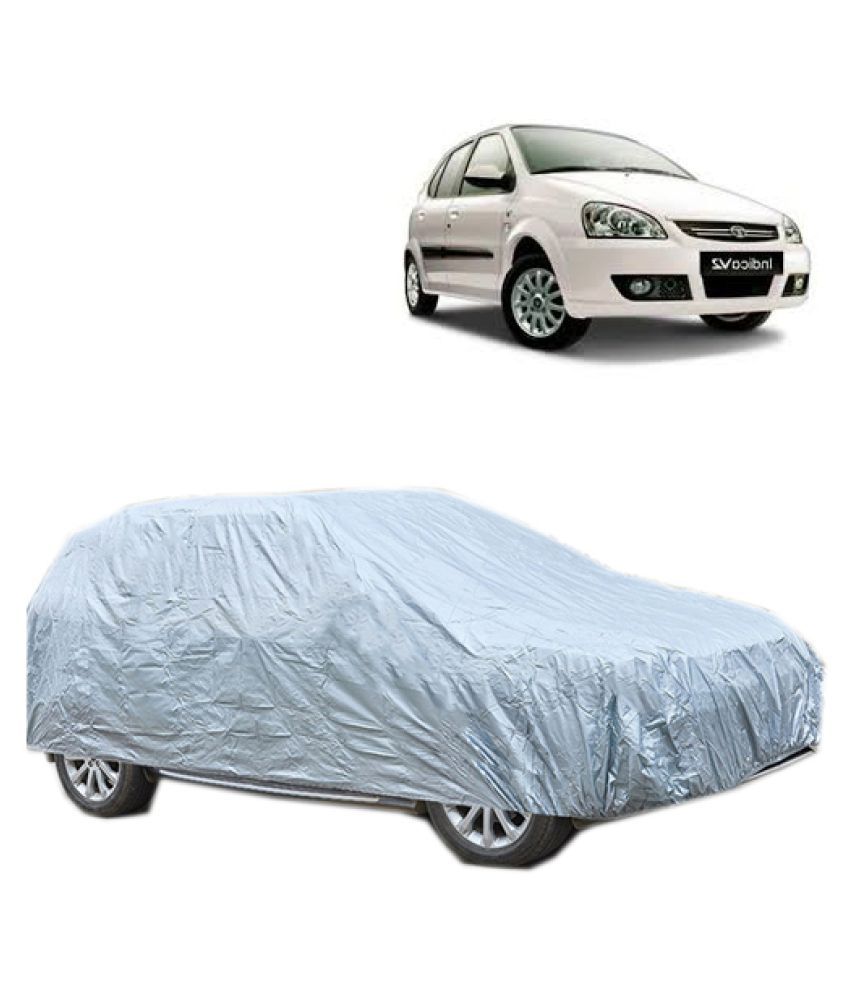 QualityBeast Car Body Cover for Tata Indica V2 [20032006] Silver Buy QualityBeast Car Body