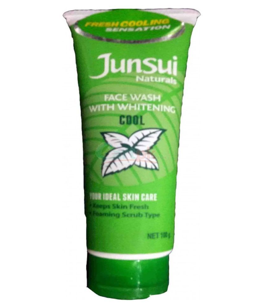 junsui face wash green