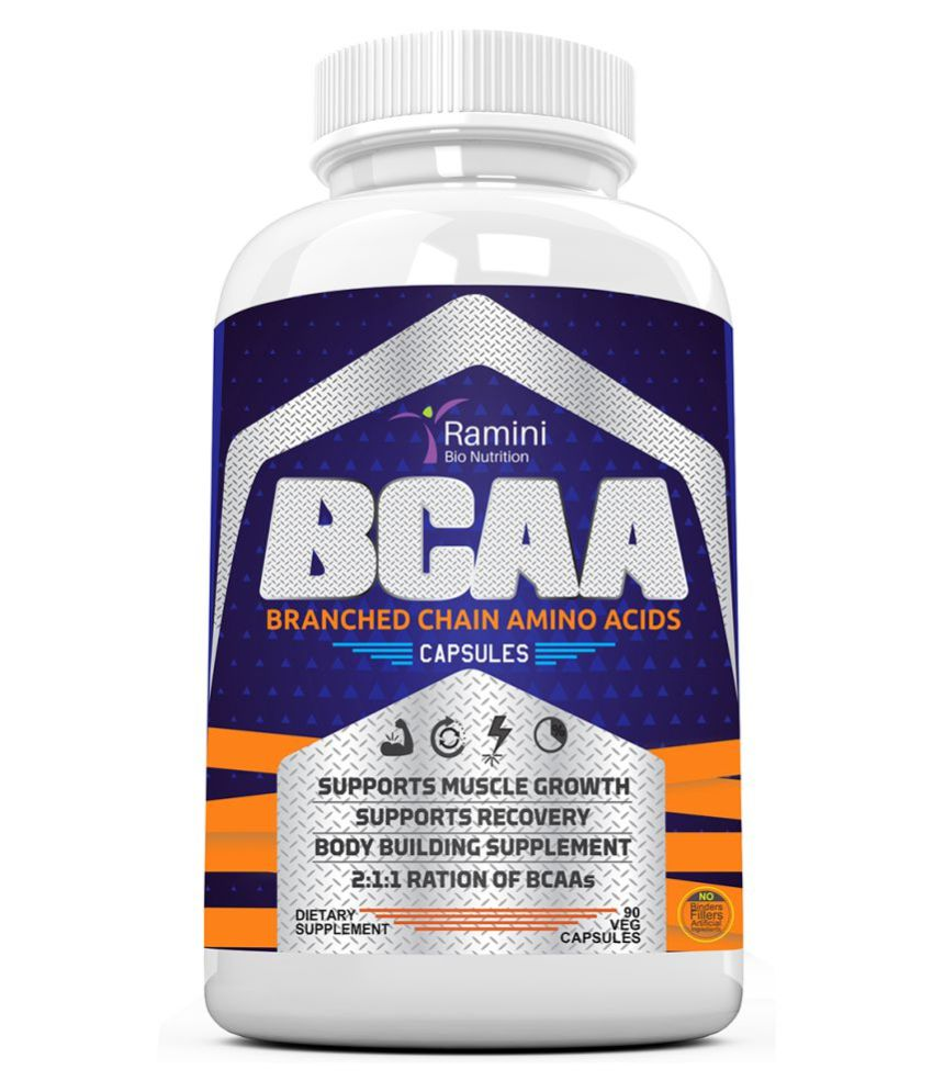 Ramini Bionutrition Branched Chain Aminoacids (bcaa) 500 Mg Capsules 1 