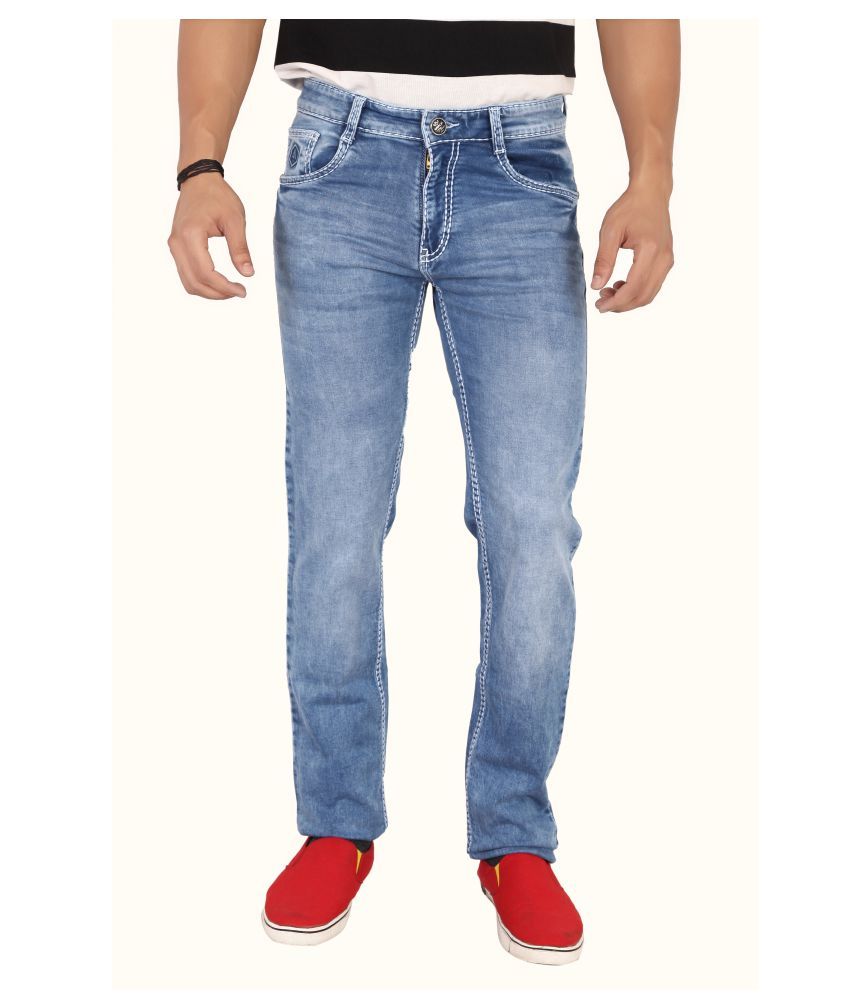     			Awack Light Blue Slim Jeans