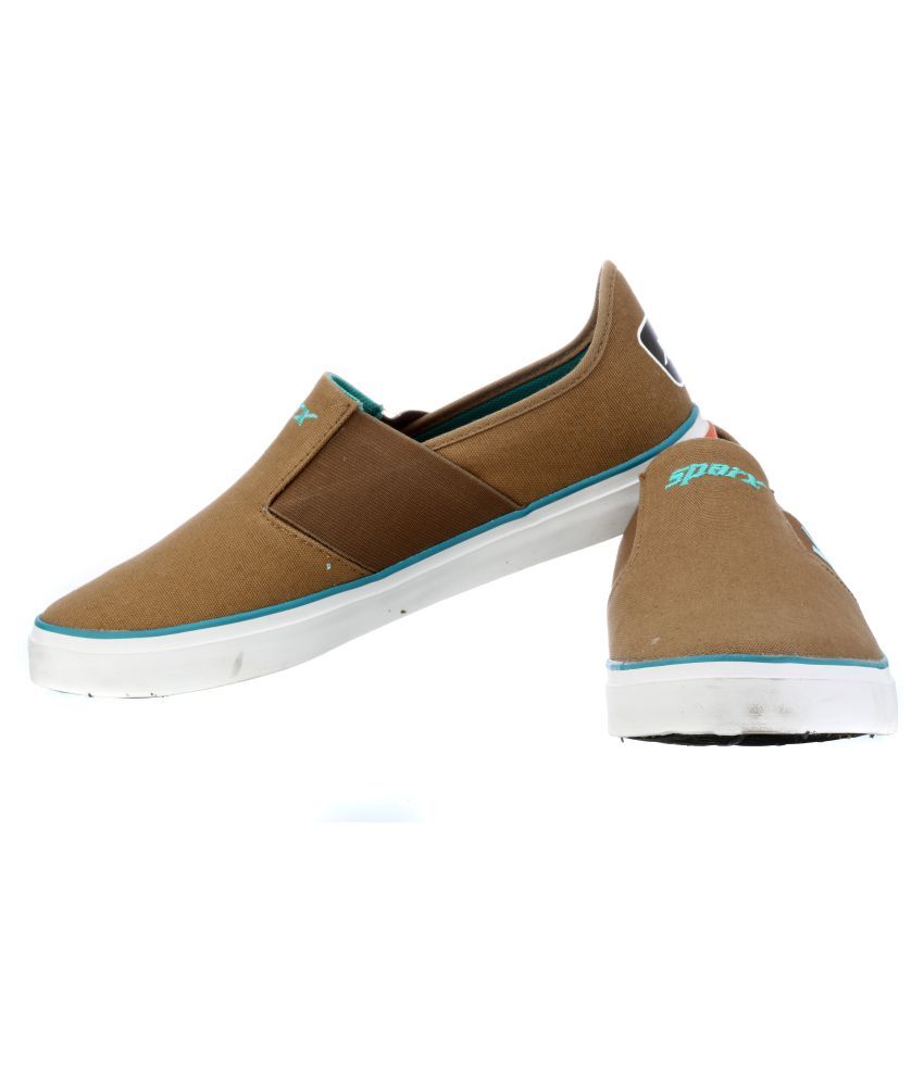 sparx men's mesh loafers