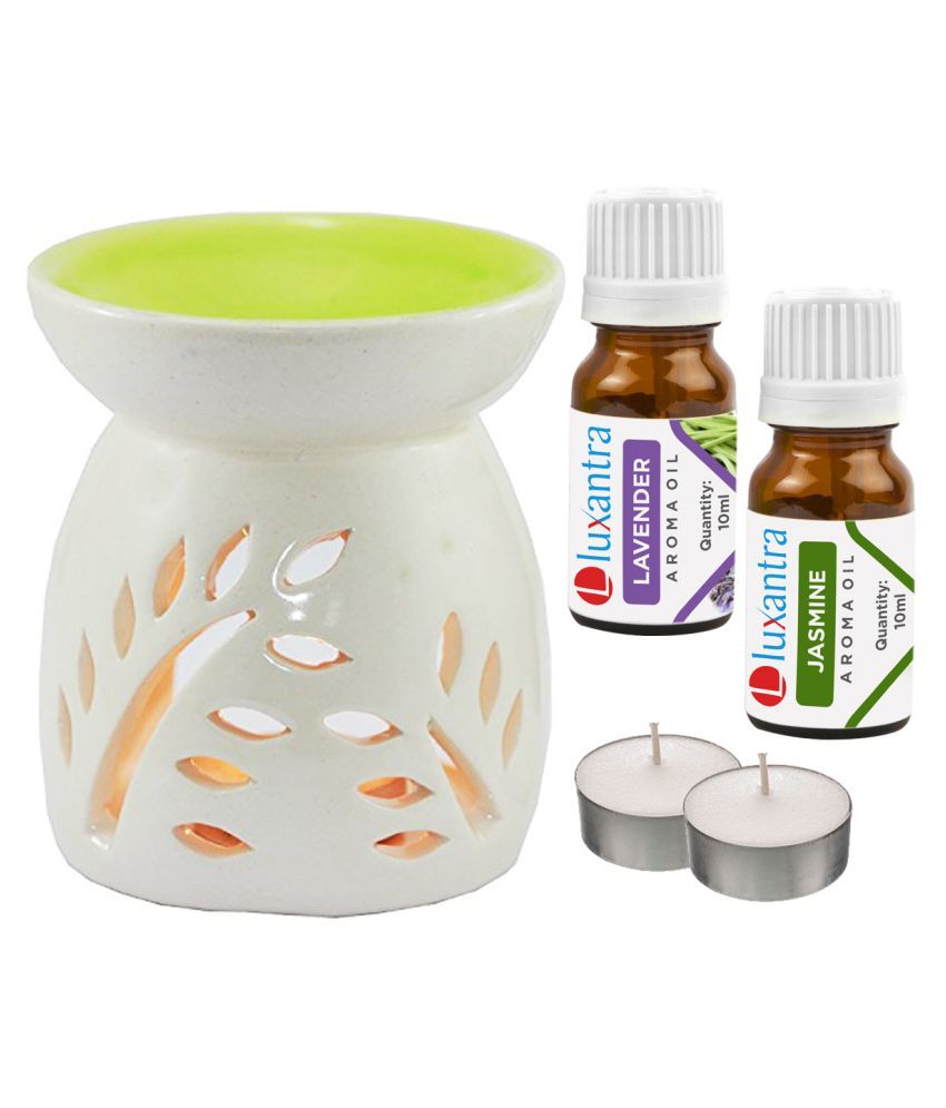 Luxantra Ceramic Aroma Oils & Diffusers Set Pack of 5 Buy Luxantra