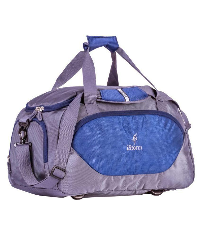 Istorm Navy Solid Duffle Bag Buy Istorm Navy Solid Duffle Bag Online