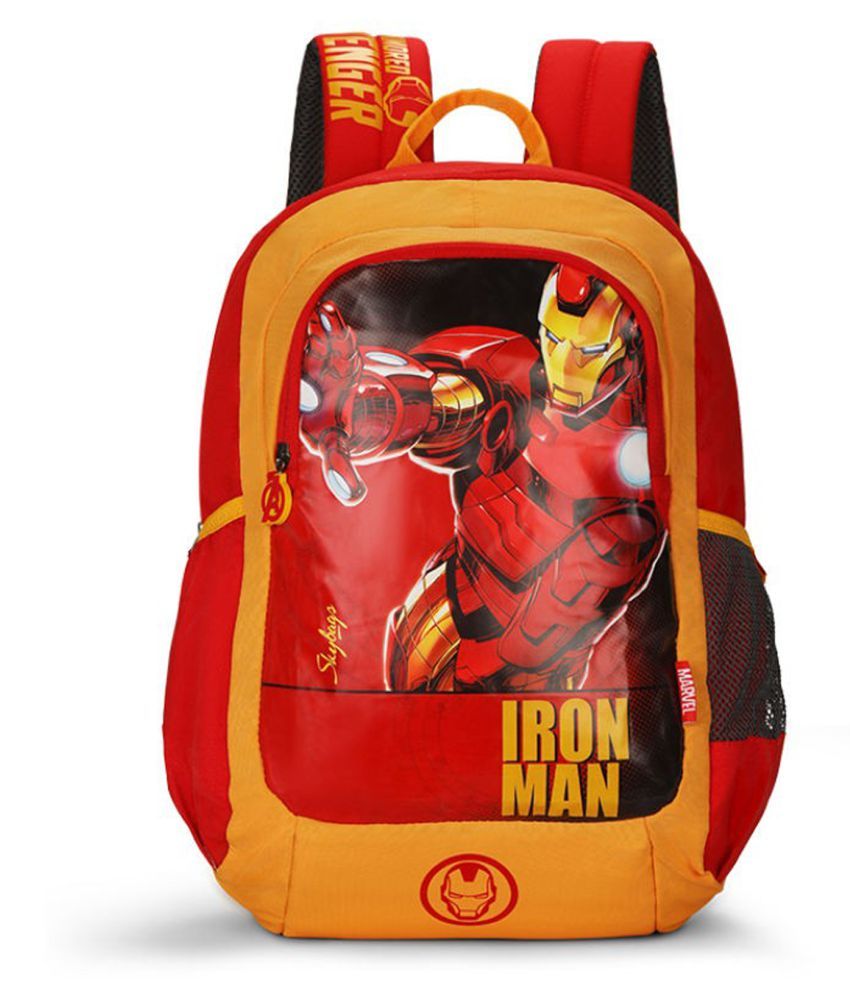 Skybags SB Marvel Champ 07 Ironman Backpack College bag Casual Backpack