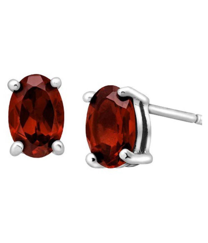 hessonite earrings