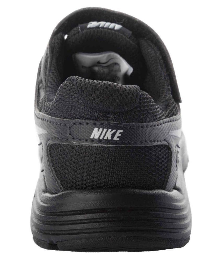 nike black school shoes velcro