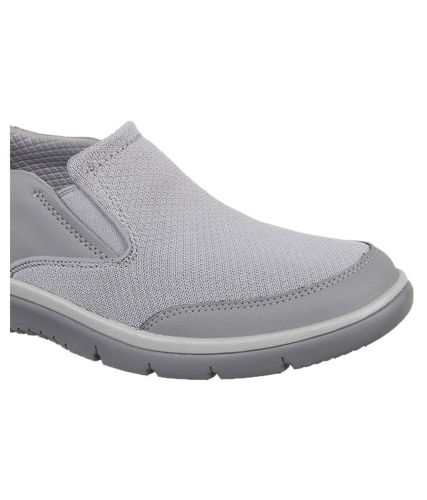 clarks grey flats