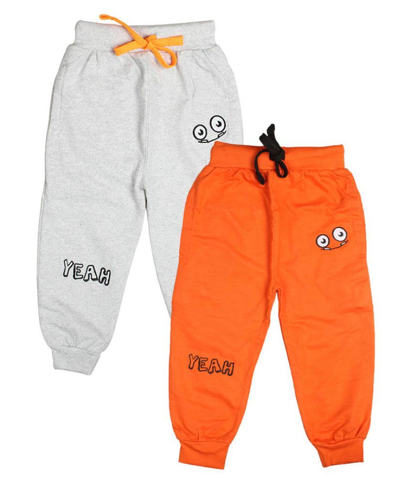 orange joggers kids