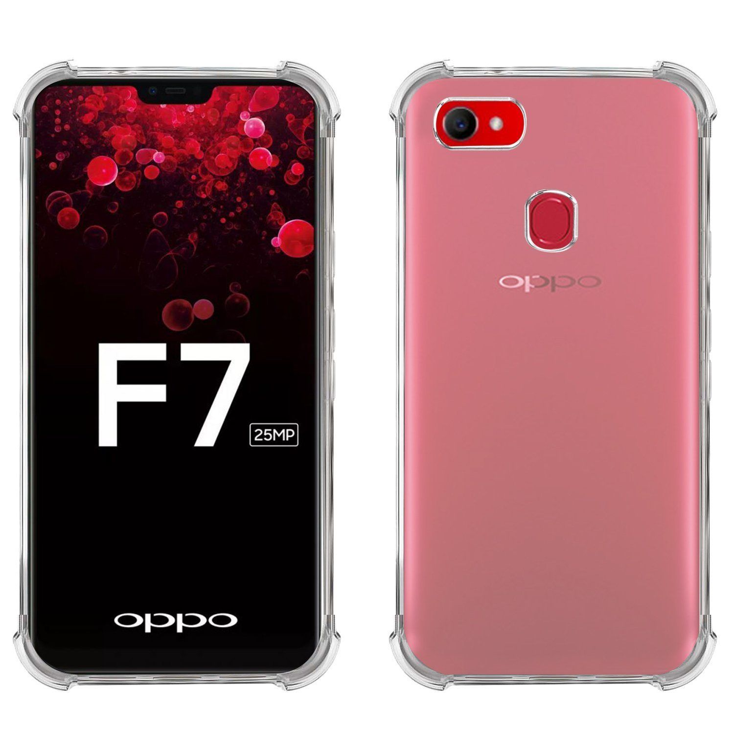Oppo F7 Shock Proof Case HoA Transparent Shock Proof Anti Drop Oppo F7 Shock Proof Case HoA Transparent Shock Proof Anti Drop