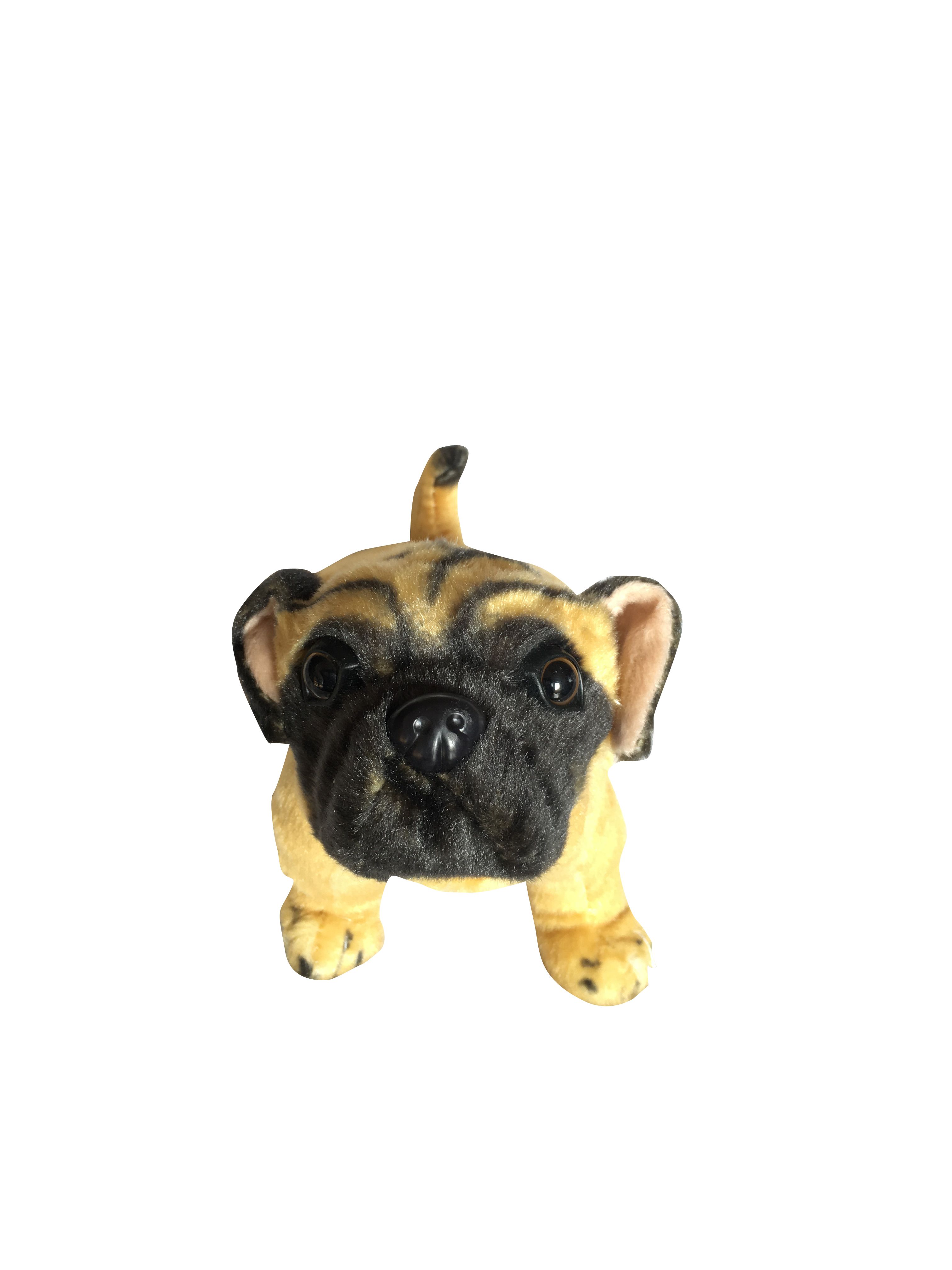 cuddly pug dog toy