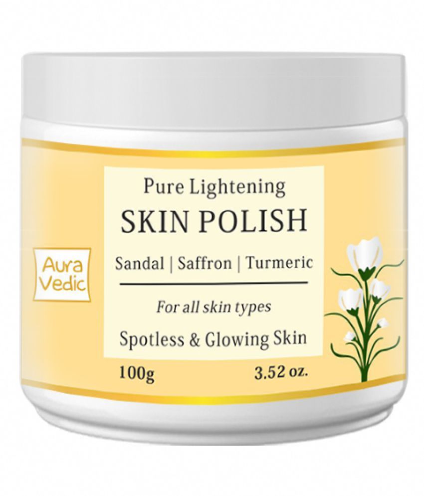 Auravedic Pure Lightening Skin Polish with sandal Face