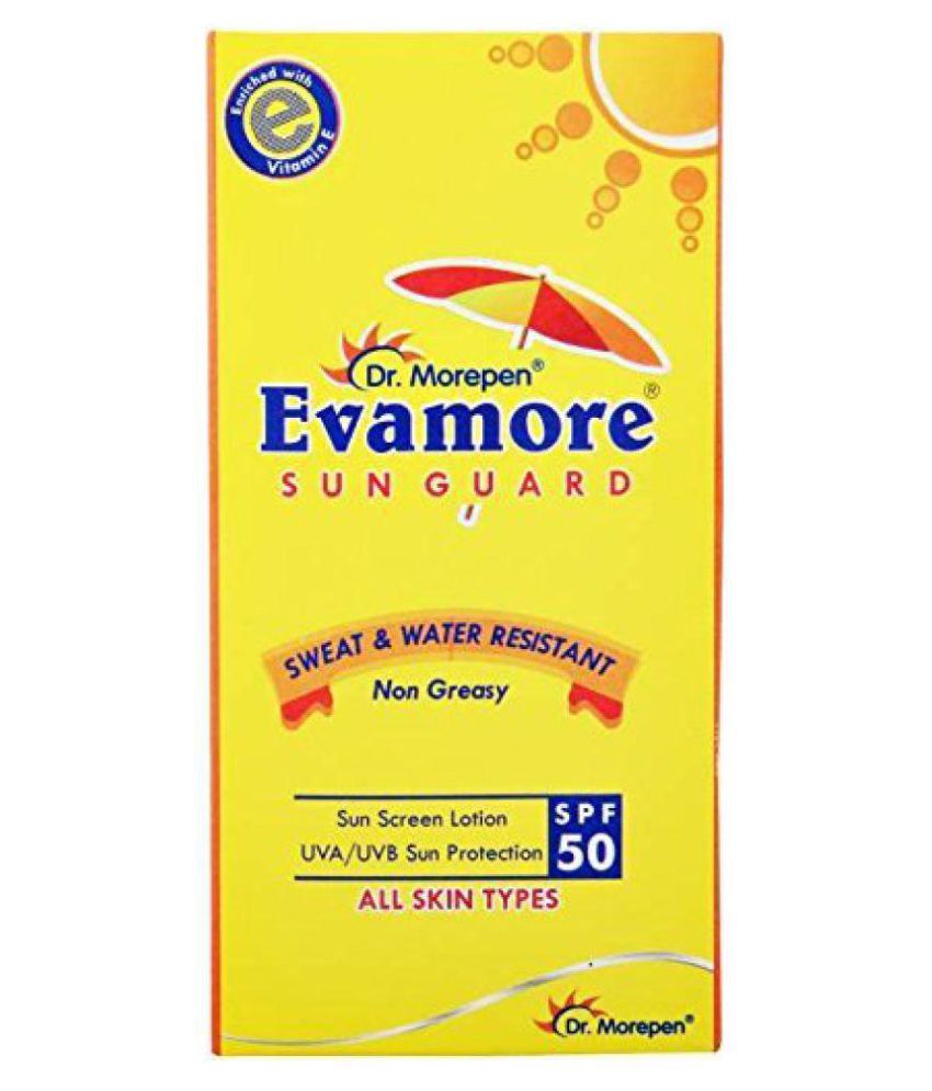     			Dr Morepen Evamore sun gaurd with SPF 50 PA++ Day Cream 100 gm
