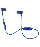 JBL E25Bt Blue Neckband Wireless Headphones With Mic