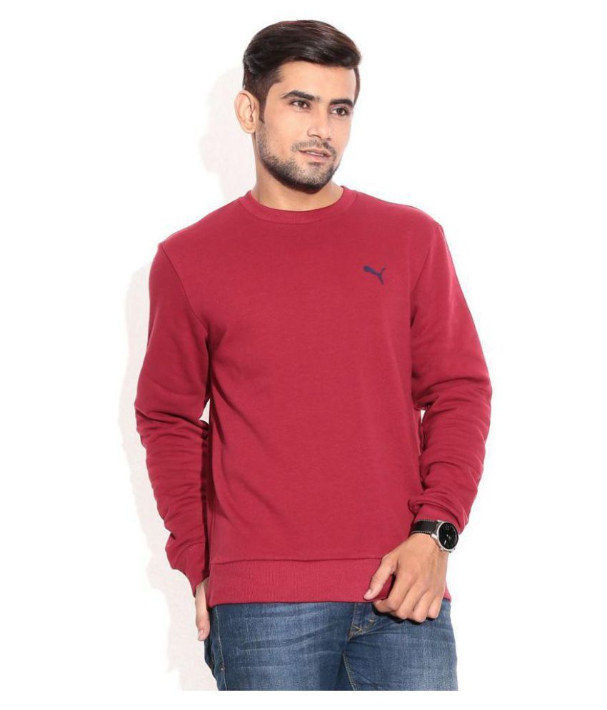puma red pullover