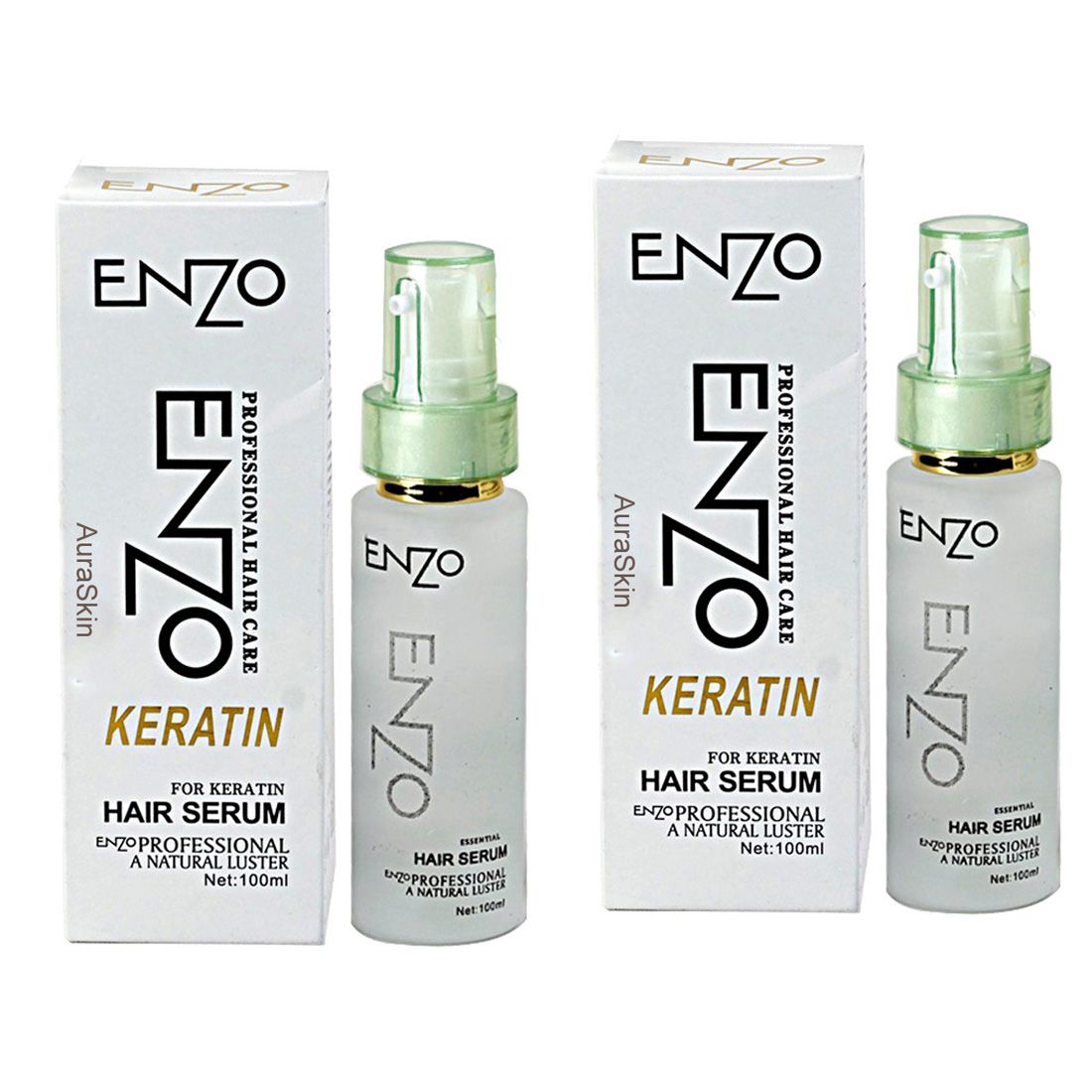 AuraSkin ENZO HAIR SERUM Hair Serum 100 ml Pack of 2: Buy AuraSkin ENZO  HAIR SERUM Hair Serum 100 ml Pack of 2 at Best Prices in India - Snapdeal