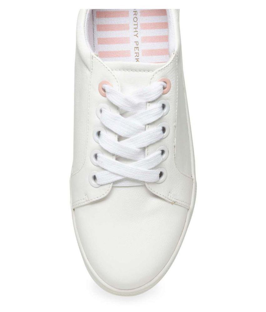 Dorothy Perkins White Casual Shoes 