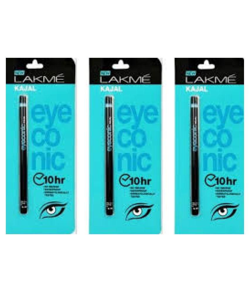 Lakme Kajal Pencil Eyeliner Black 100 Gm Buy Lakme Kajal Pencil Eyeliner Black 100 Gm At Best Prices In India Snapdeal