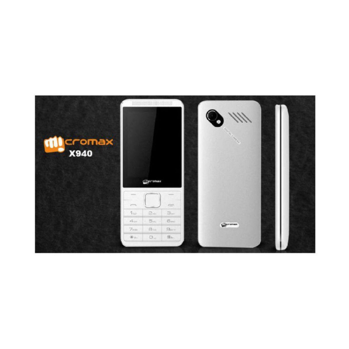 Micromax X940 White Feature Phone Online At Low Prices Snapdeal India