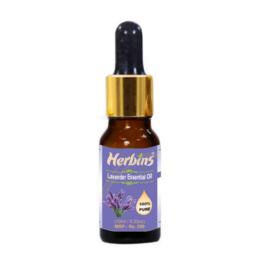 Herbins Lavender Essential Oil With Dropper 10 ml: Buy ...