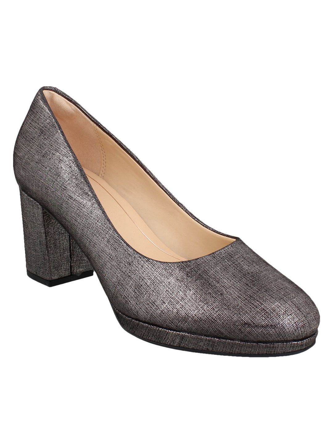 Clarks Gray Block Heels Price in India- Buy Clarks Gray Block Heels ...