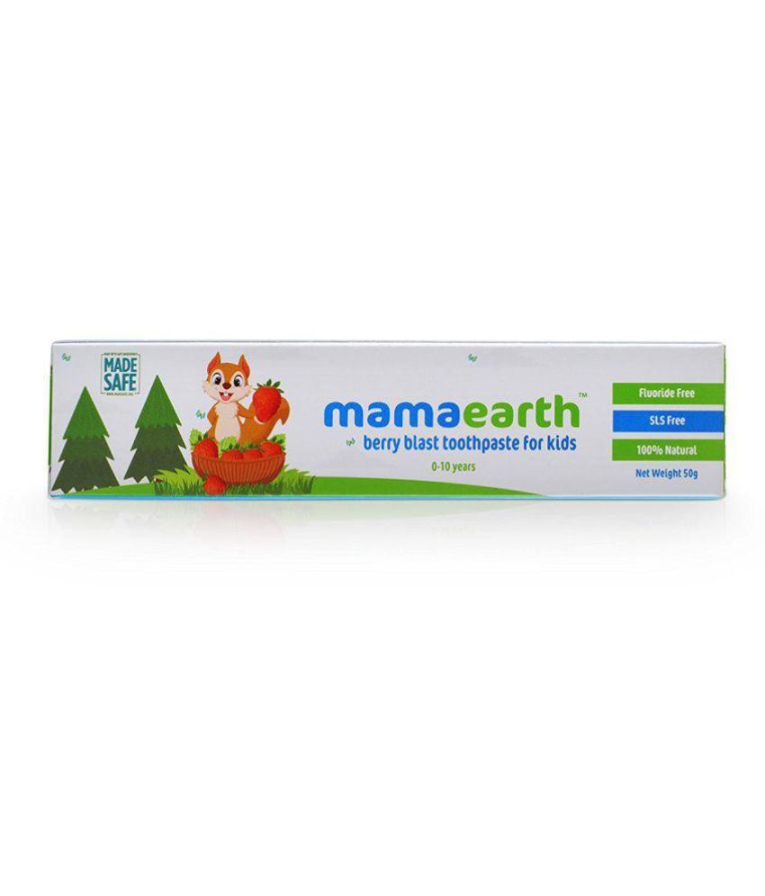 Mamaearth Strawberry Baby Toothpaste 50 g ( 1 pcs ) Buy Mamaearth Strawberry Baby Toothpaste 50