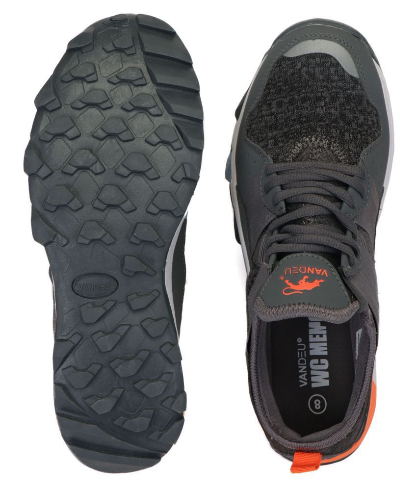 Vandeu Gray Hiking Shoes Buy Vandeu Gray Hiking Shoes Online at Best