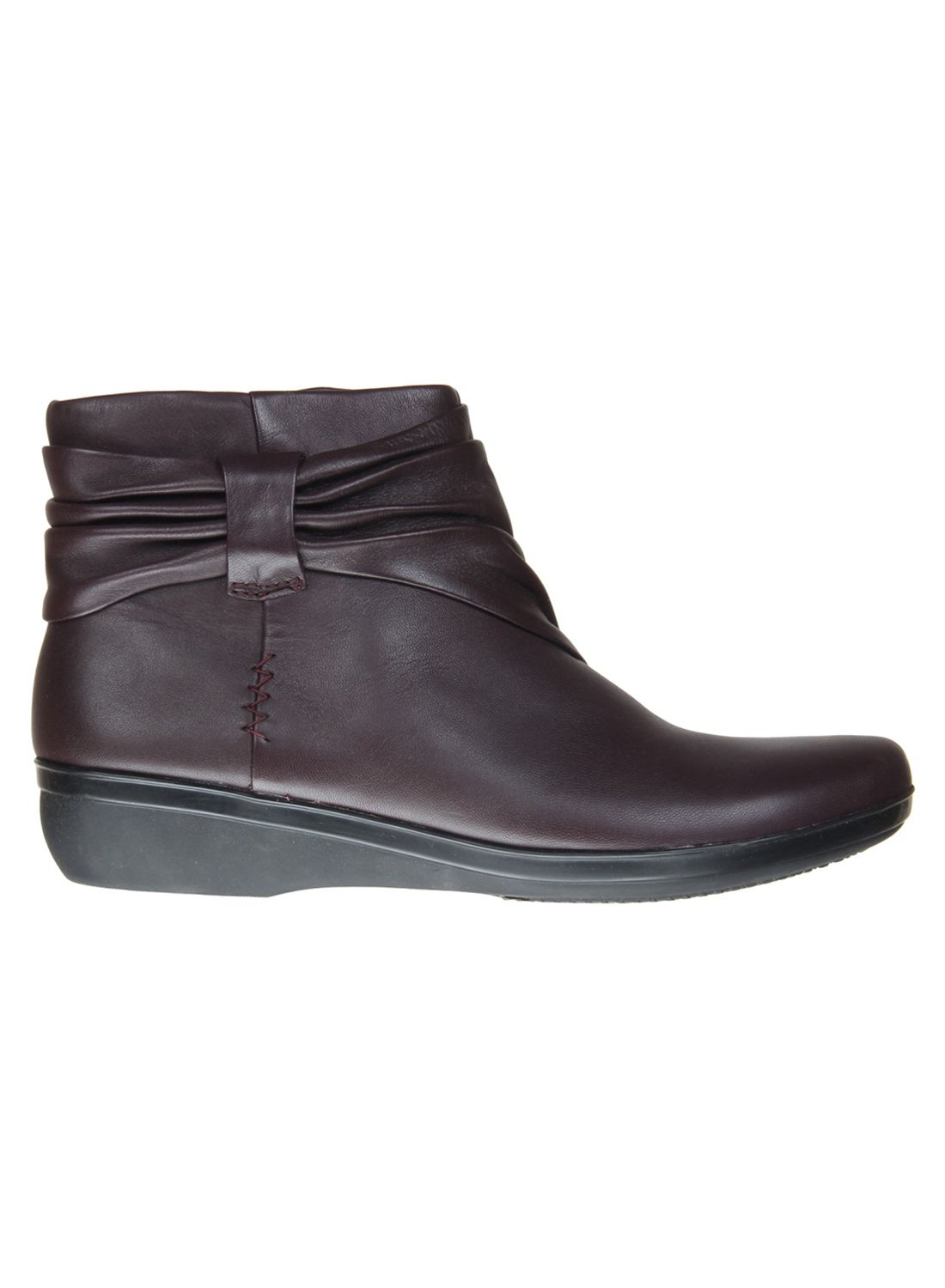 Clarks Purple Ankle Length Bootie Boots Price in India- Buy Clarks ...
