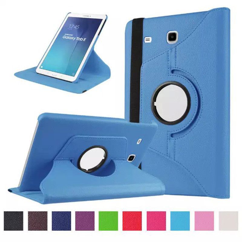     			Samsung Galaxy Tab E 9.6 T560 Flip Cover By TGK Blue