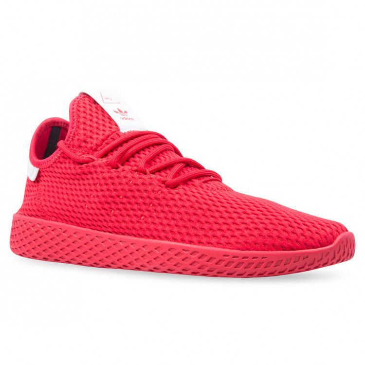 hu red shoes