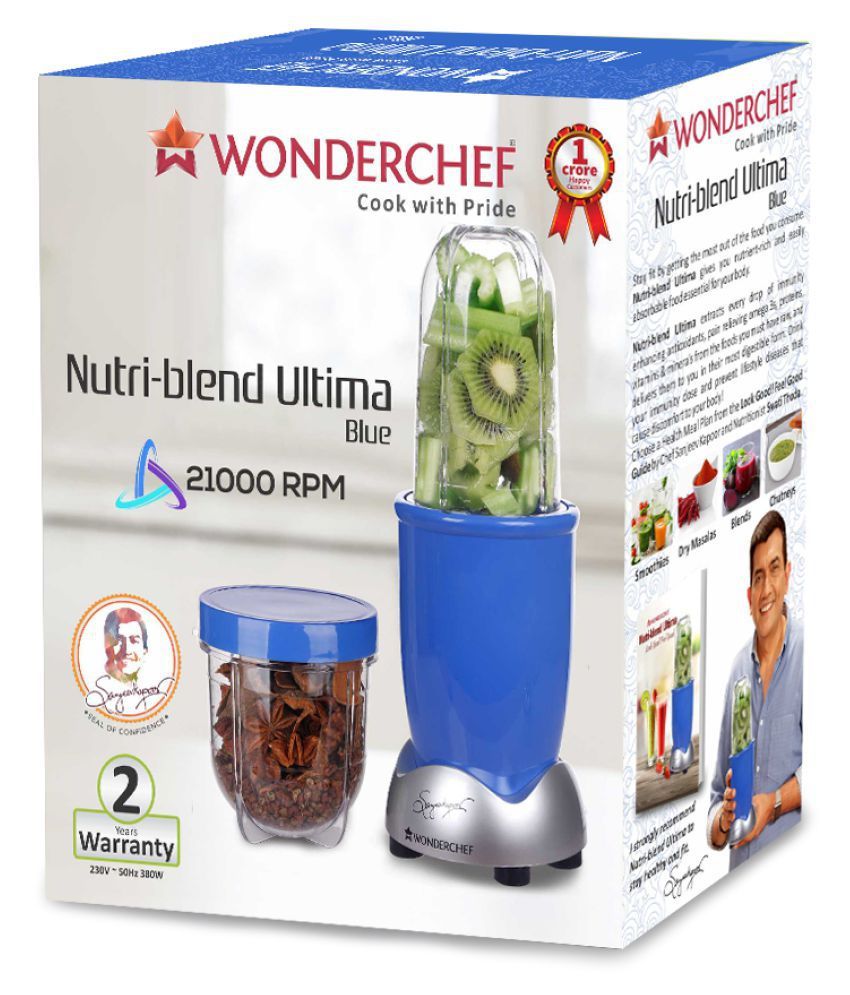 Wonderchef Ultima 350 Watt 2 Jar Juicer Mixer Grinder Price in India