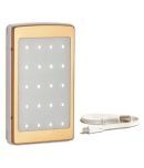 CallStar SOLAR 13000 -mAh Li-Ion Power Bank Gold