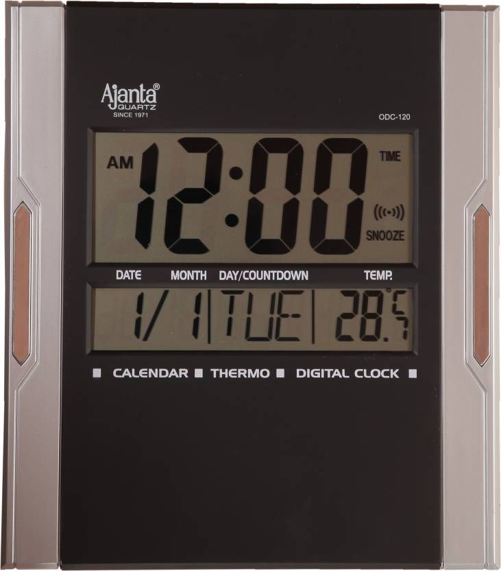 Ajanta Square Digital Wall Clock ( 8 x 6 cms ) Buy Ajanta Square